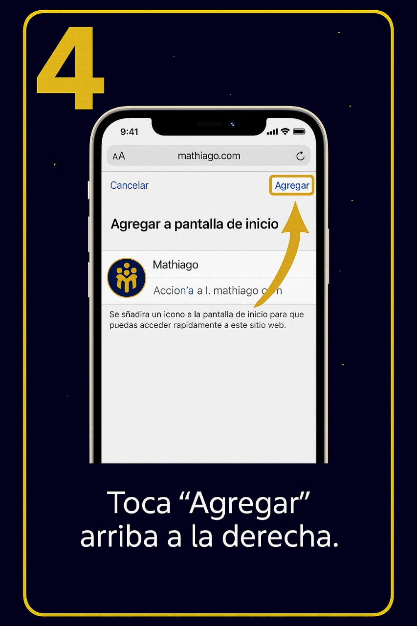 Paso 4: Confirmar y agregar